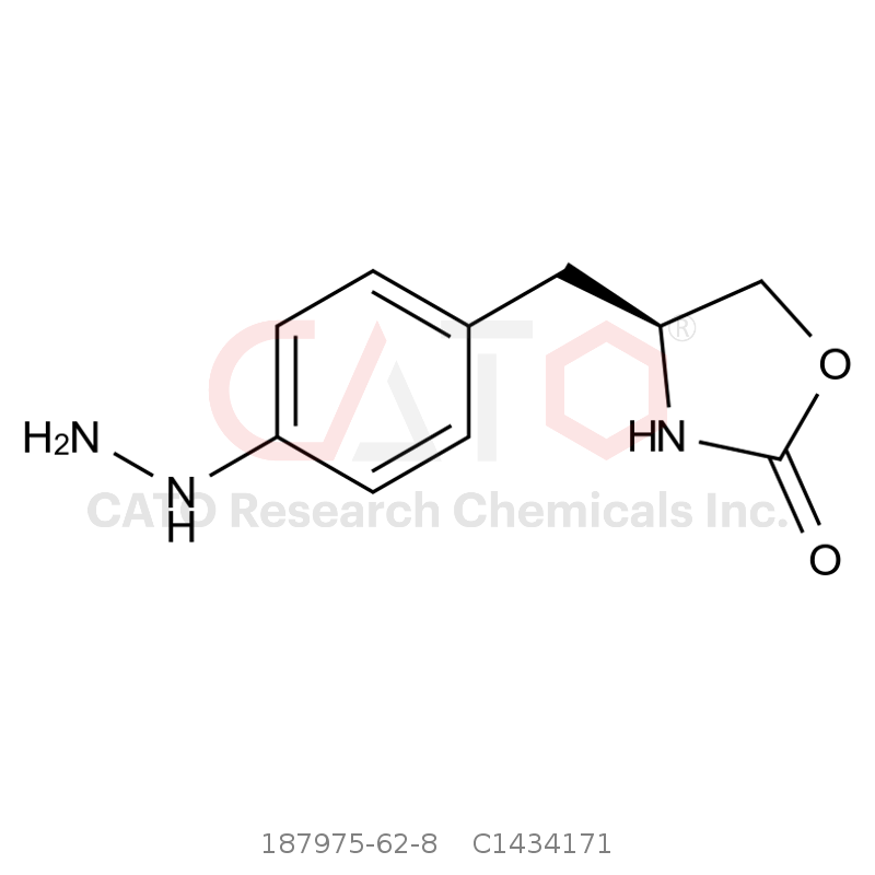 CAS No.:187975-62-8,(S)-4-(4-Hydrazinylbenzyl)oxazolidin-2-one
