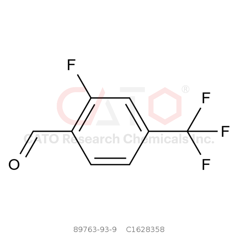 CAS No.:89763-93-9,2-Fluoro-4-(trifluoromethyl)benzaldehyde