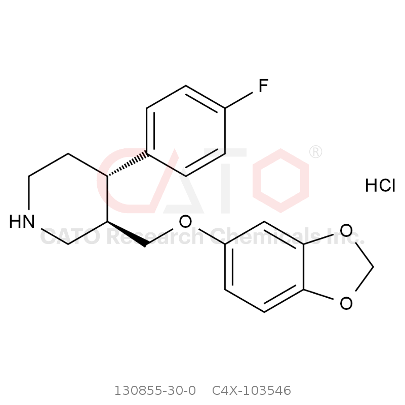 CAS No.:130855-30-0,Paroxetine EP Impurity D HCl