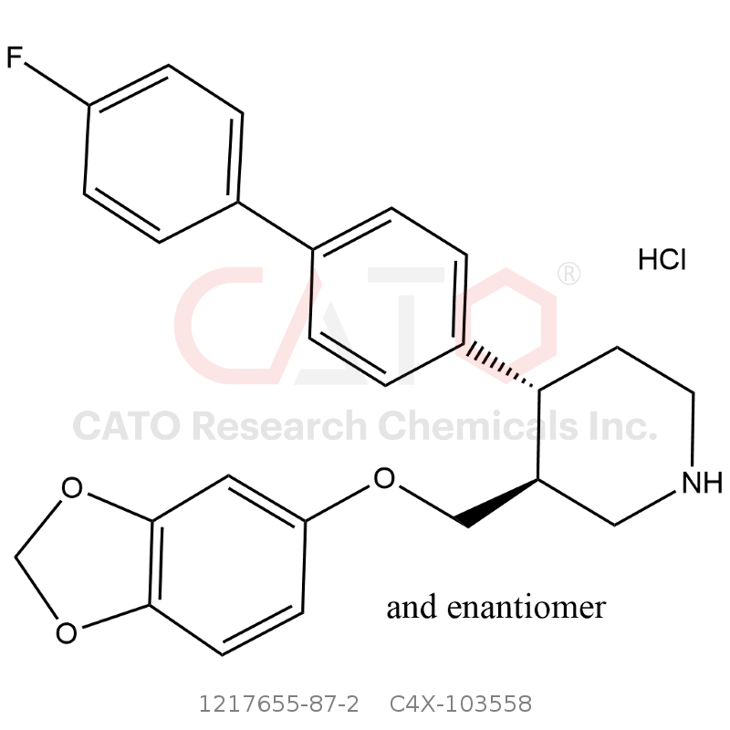 CAS No.:1217655-87-2,Paroxetine Related Compound G