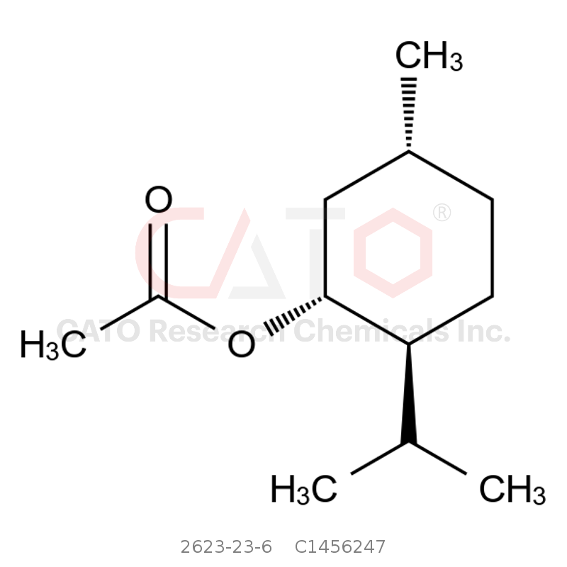 CAS No.:2623-23-6,(-)-乙酸薄荷酯