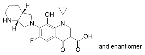 莫西沙星杂质177 Moxifloxacin impurity 177 CAS 1293488-61-5 结构式 Chemical Structure