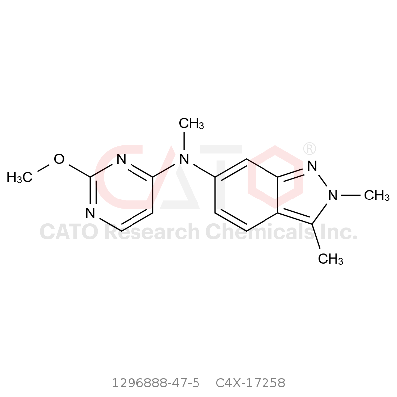 CAS No.:1296888-47-5,Pazopanib Impurity 8