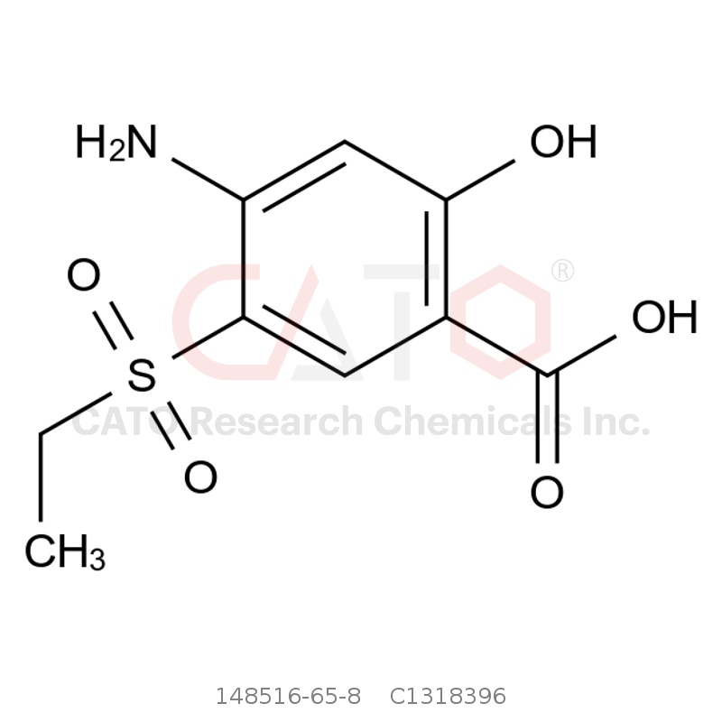 CAS No.:148516-65-8,4-Amino-5-ethylsulfonyl-2-hydroxybenzoic Acid