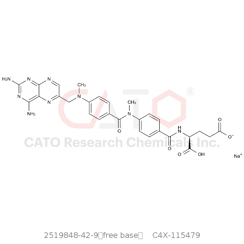 CAS No.:2519848-42-9（free base）,甲氨蝶呤EP杂质G钠盐