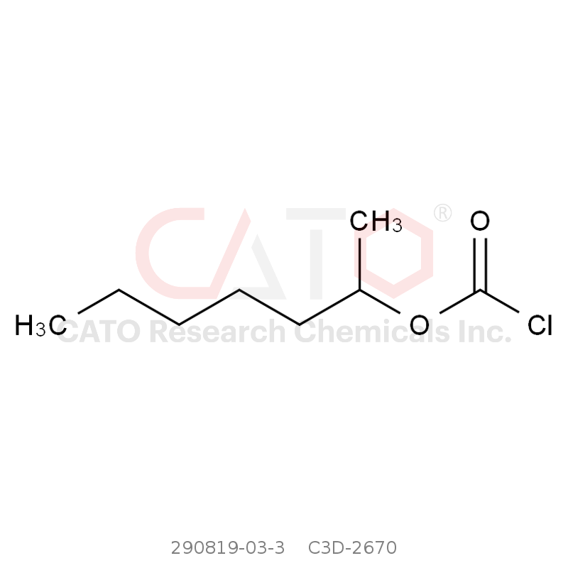 CAS No.:290819-03-3,2-Heptyl Chloroformate