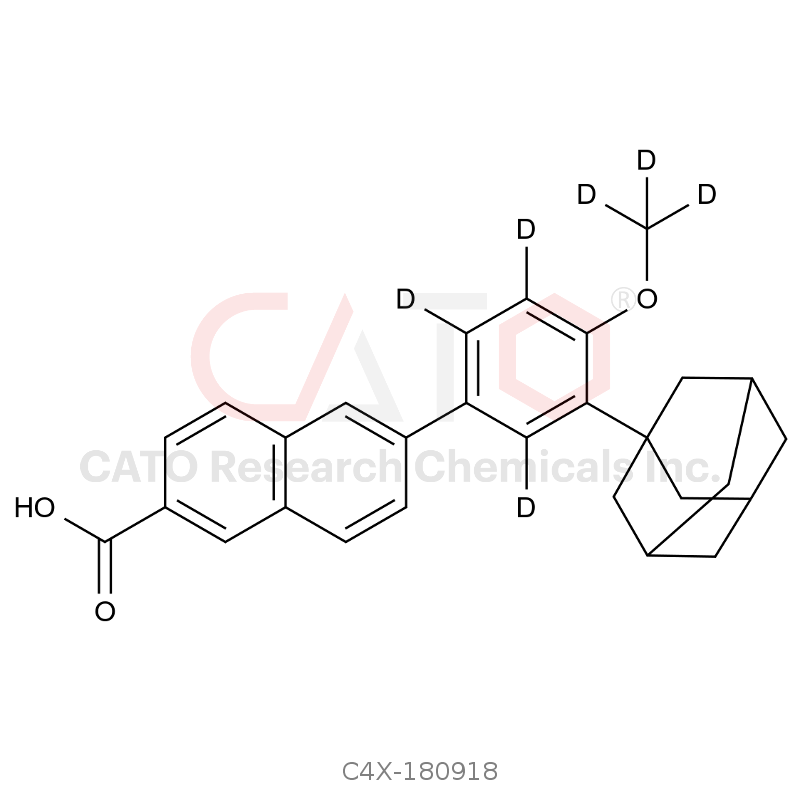 CAS No.:106685-40-9,Adapalene-d6