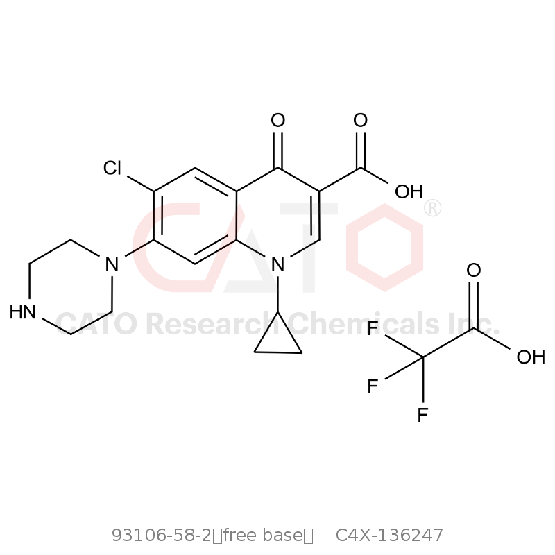 CAS No.:93106-58-2（free base）,环丙沙星杂质47