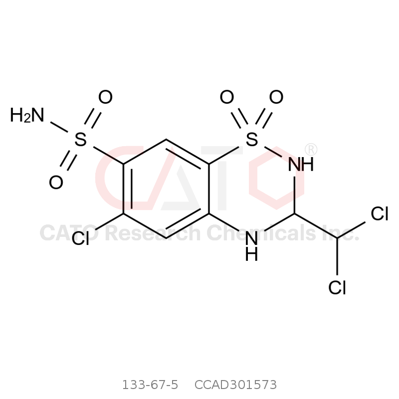 CAS No.:133-67-5,Trichlormethiazide