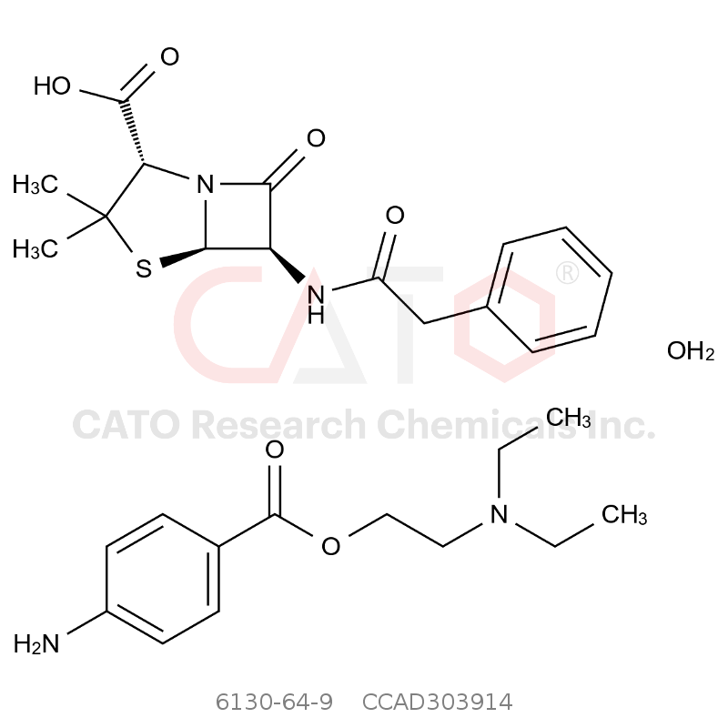 CAS No.:6130-64-9,Penicillin G procaine hydrate