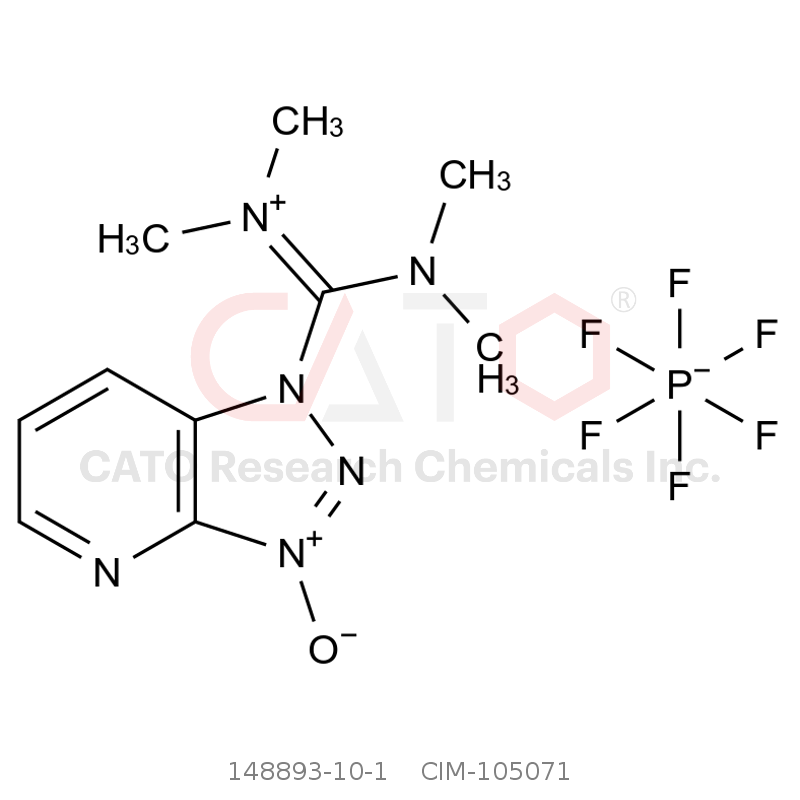 CAS No.:148893-10-1,2-(7-偶氮苯并三氮唑)-N,N,N',N'-四甲基脲六氟磷酸酯