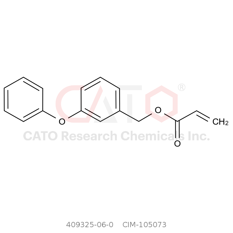 CAS No.:409325-06-0,2-Propenoic acid, (3-phenoxyphenyl)methyl ester