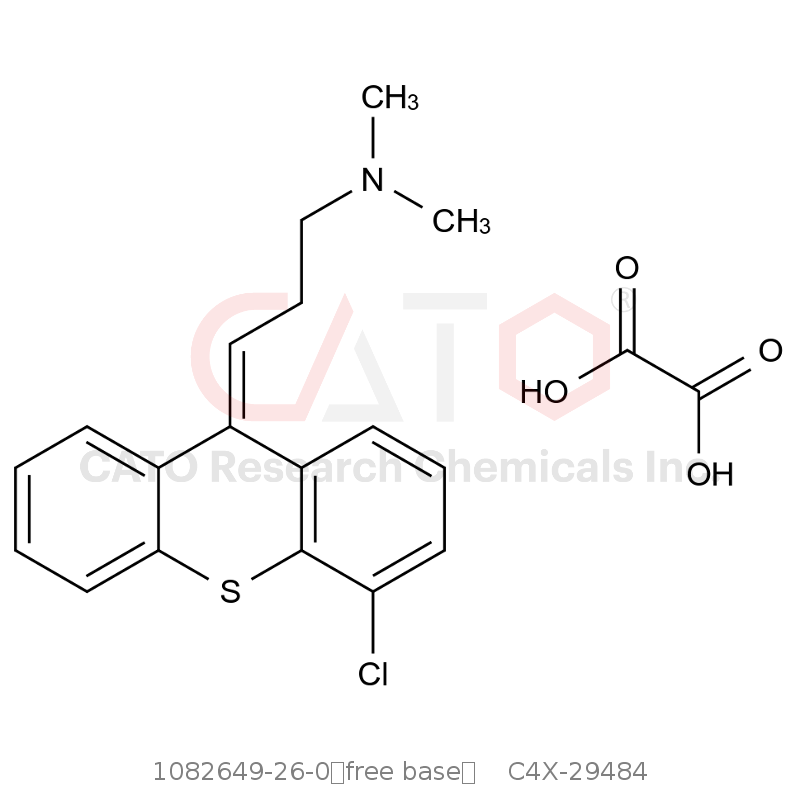 CAS No.:1082649-26-0（free base）,Chlorprothixene EP Impurity D Oxalate