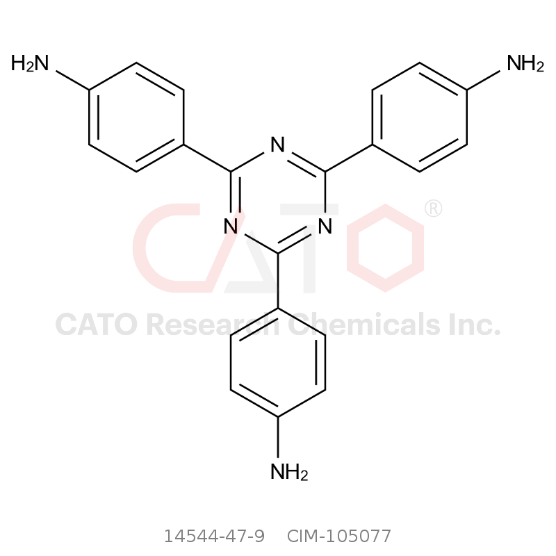 CAS No.:14544-47-9,4,4',4''-(1,3,5-Triazine-2,4,6-triyl)trianiline