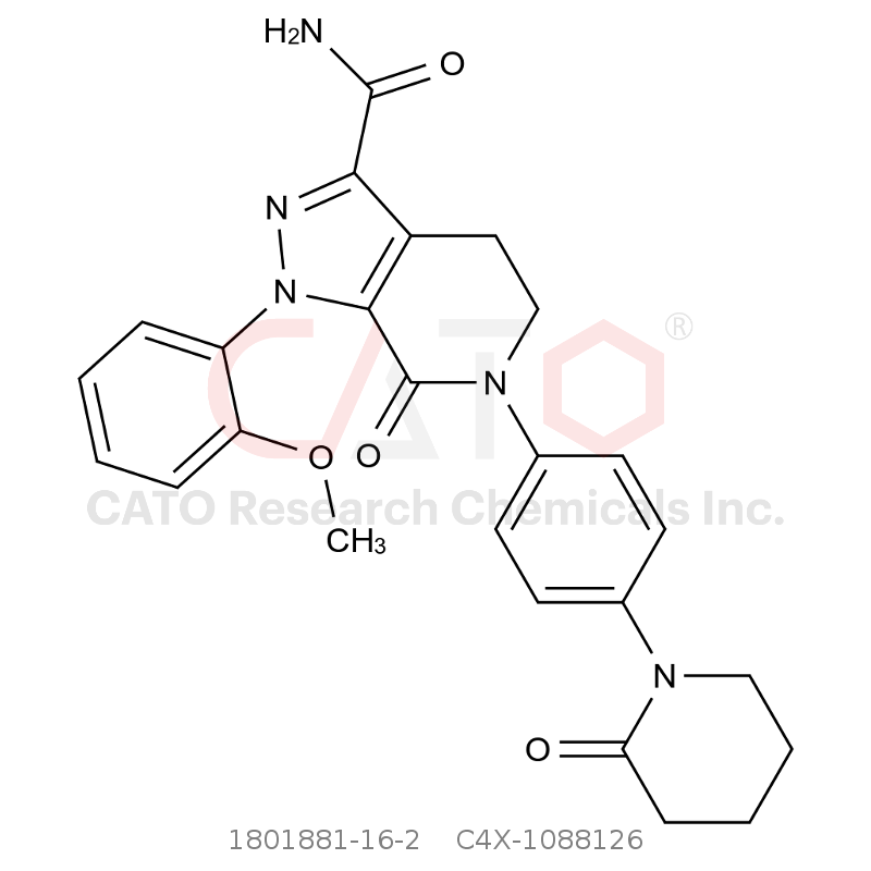 CAS No.:1801881-16-2,Apixaban Impurity 126