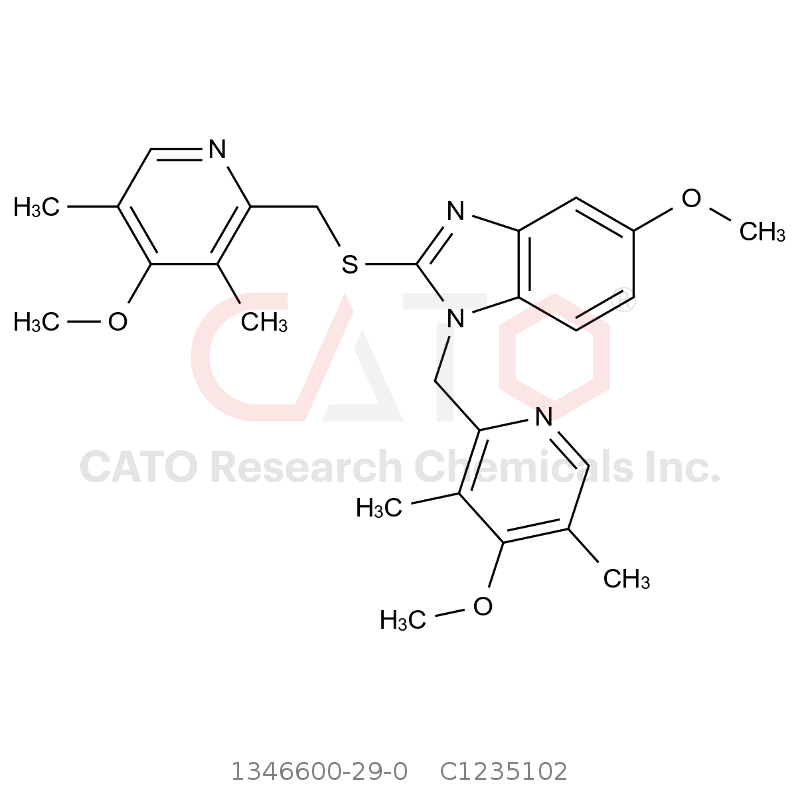 CAS No.:1346600-29-0,奥美拉唑杂质N1