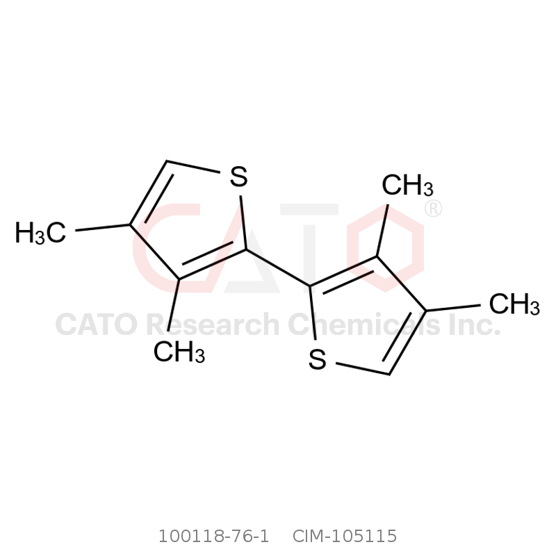 CAS No.:100118-76-1,3,3’,4,4’-Tetramethyl-2,2’-bithiophene