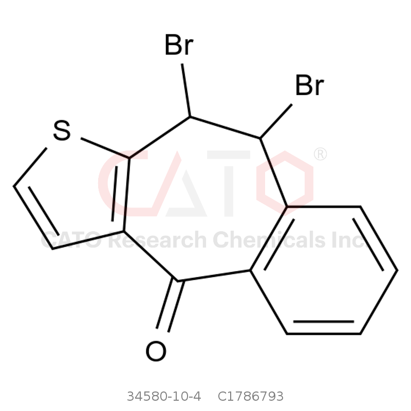CAS No.:34580-10-4,9,10-二溴-9,10-二氢-4H-苯并[4,5]环庚并[1,2-B]噻吩-4-酮