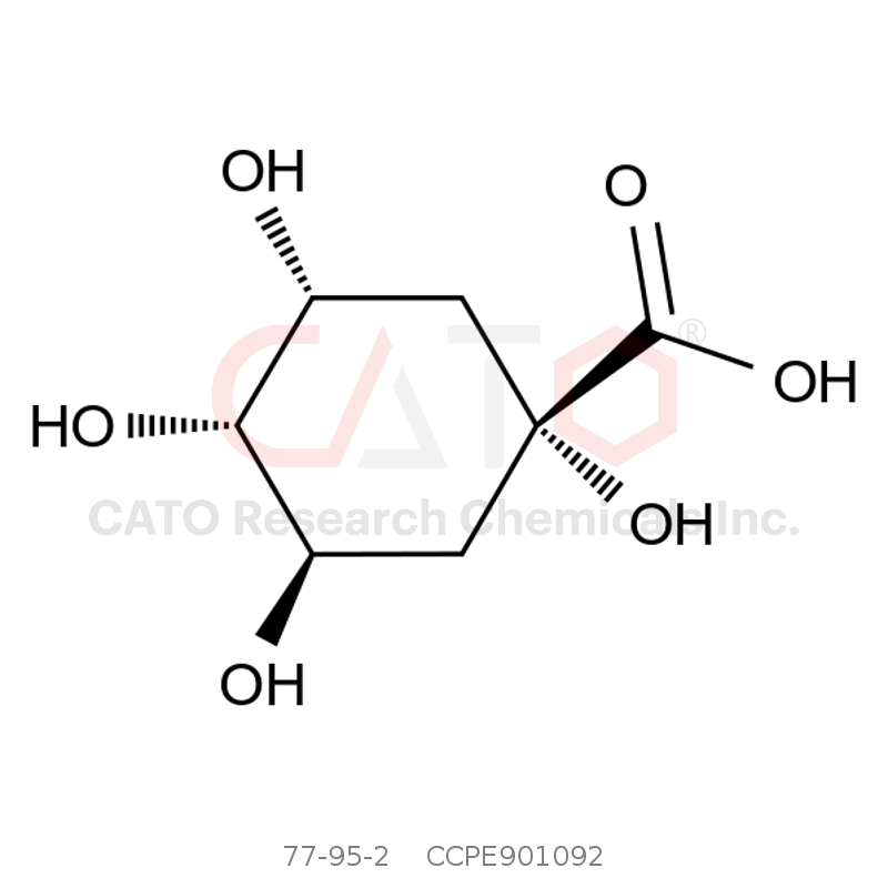 CAS No.:77-95-2,D-(-)-奎宁酸