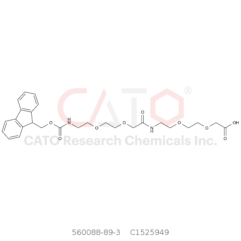 CAS No.:560088-89-3,Fmoc-AEEA-AEEA-OH