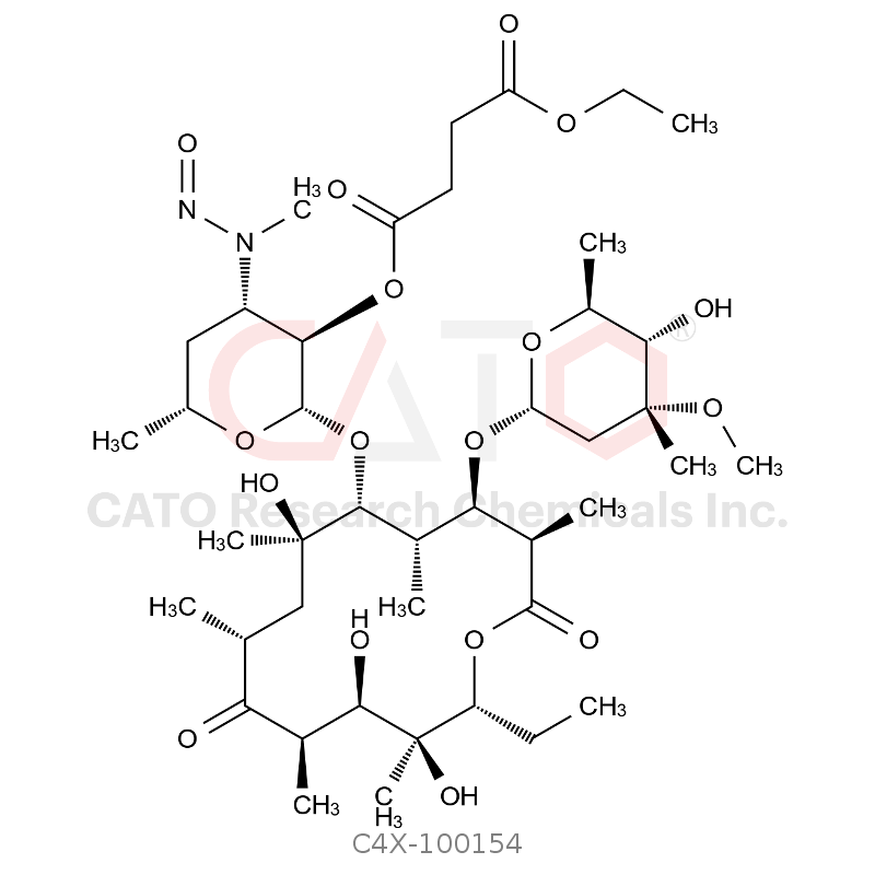 N-nitroso-desmethyl-erythromycin ethylsuccinate