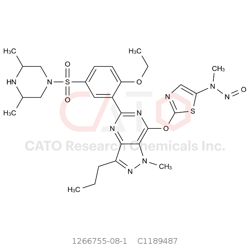 CAS No.:1266755-08-1,Nitroso-prodenafil