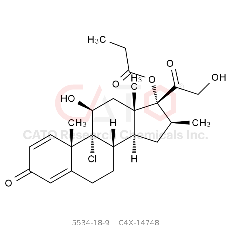 CAS No.:5534-18-9,丙酸倍氯米松EP杂质H