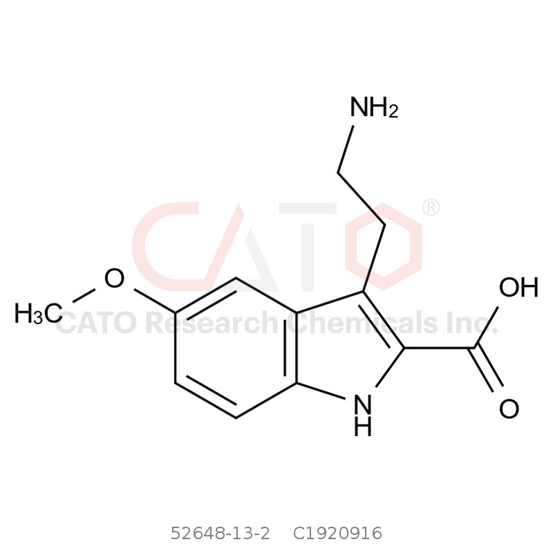 CAS No.:52648-13-2,3-(2-Aminoethyl)-5-methoxy-1H-indole-2-carboxylic acid