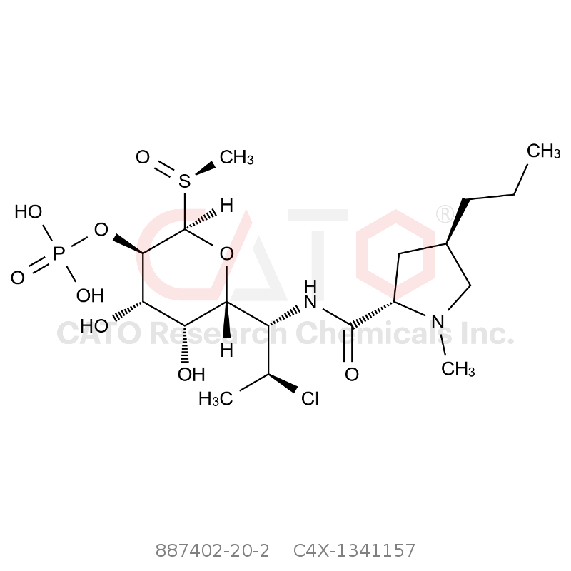 CAS No.:887402-20-2,Clindamycin 2-Phosphate-(S)-Sulfoxide