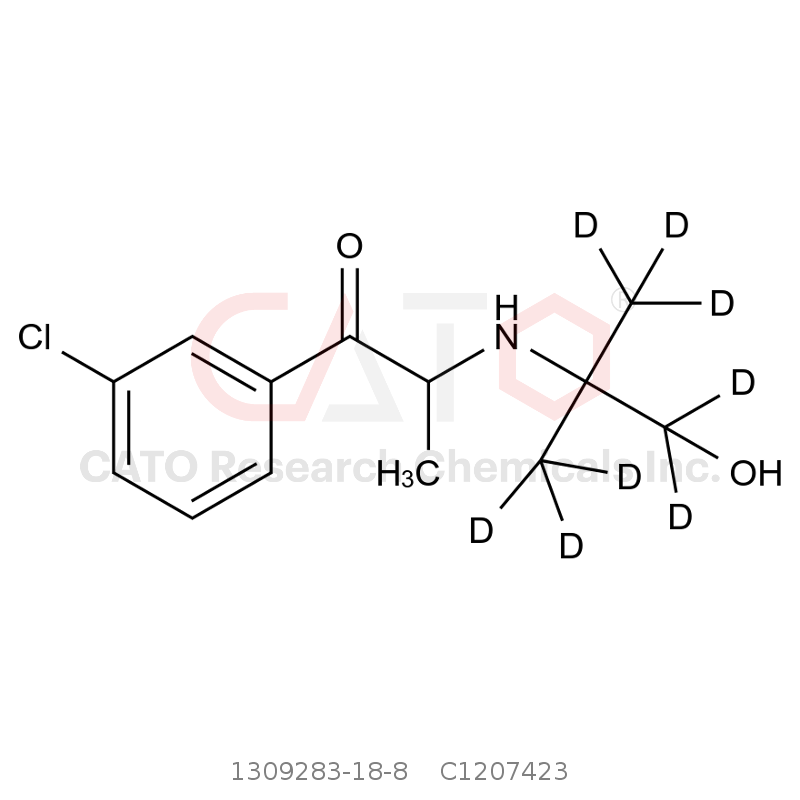 CAS No.:1309283-18-8,2H8]-羟基安非他酮盐酸盐