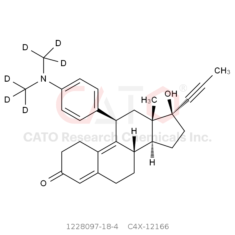 CAS No.:1228097-18-4,米非司酮-d6