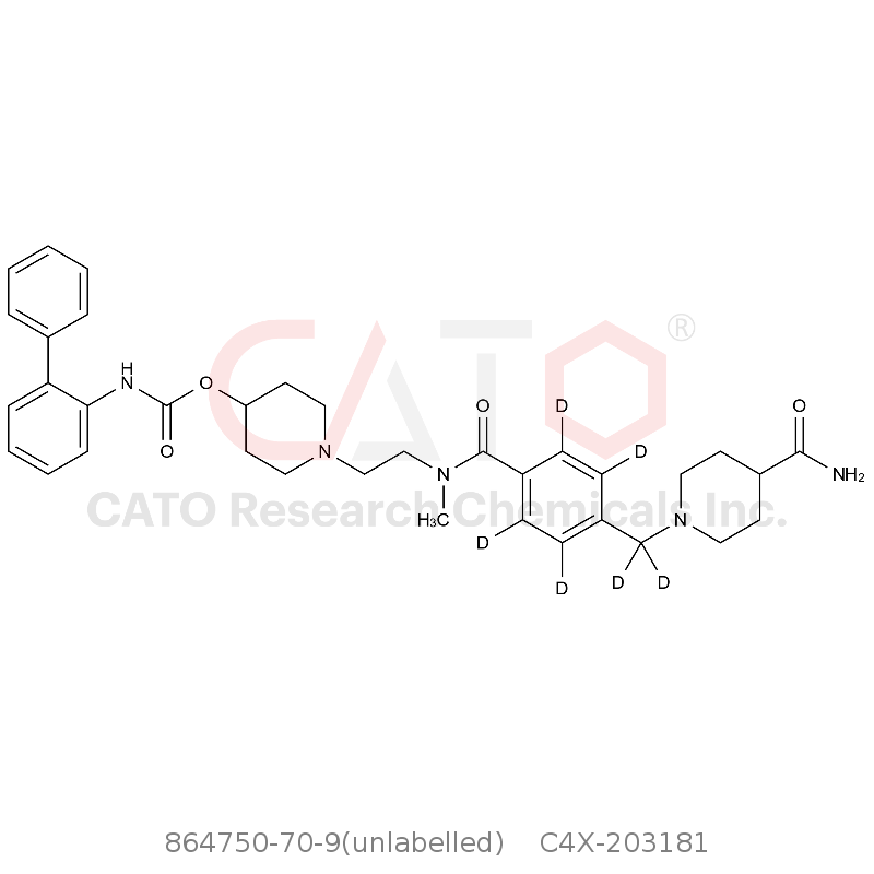 CAS No.:864750-70-9(unlabelled),雷芬那辛-d6