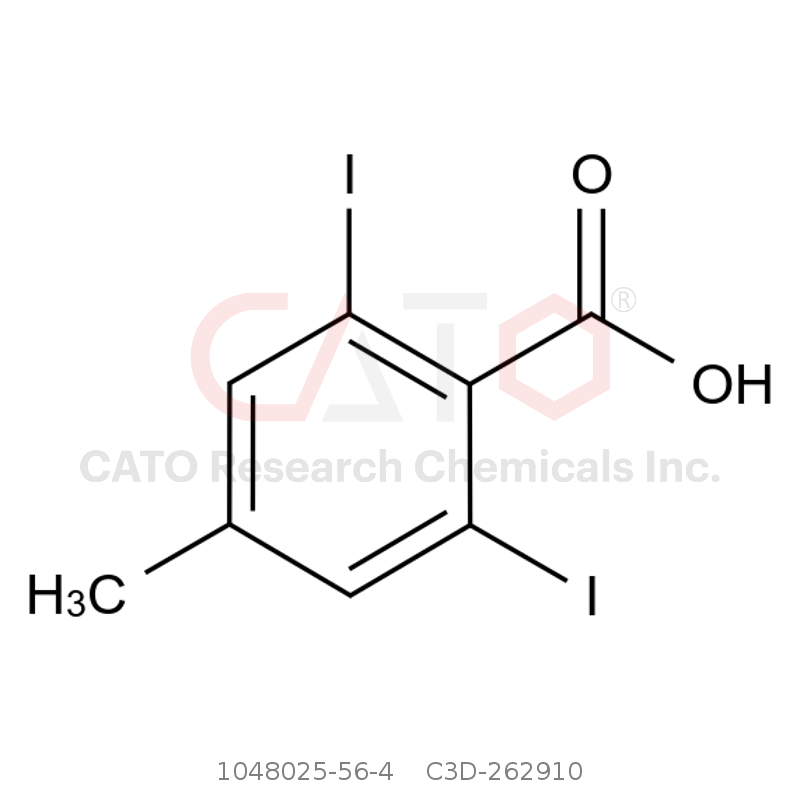 CAS No.:1048025-56-4,2,6-diiodo-4-methylbenzoic acid