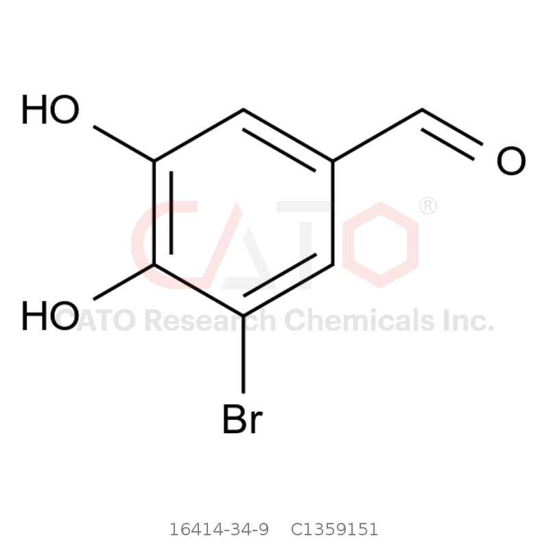 CAS No.:16414-34-9,3-bromo-4,5-dihydroxybenzaldehyde