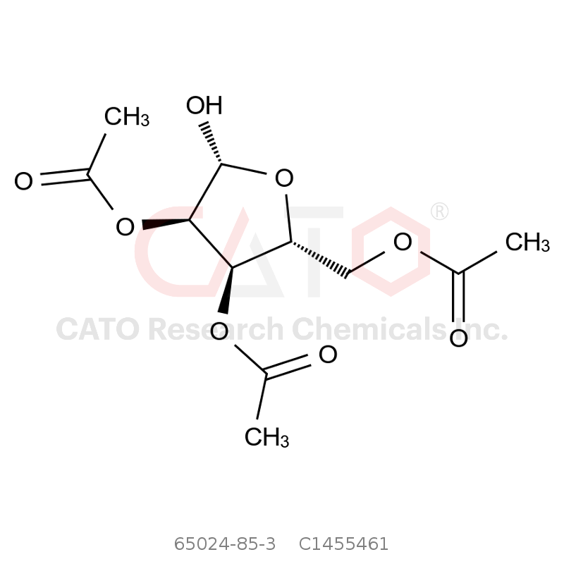 CAS No.:65024-85-3,β-D-呋喃核糖，2,3,5-三乙酸酯