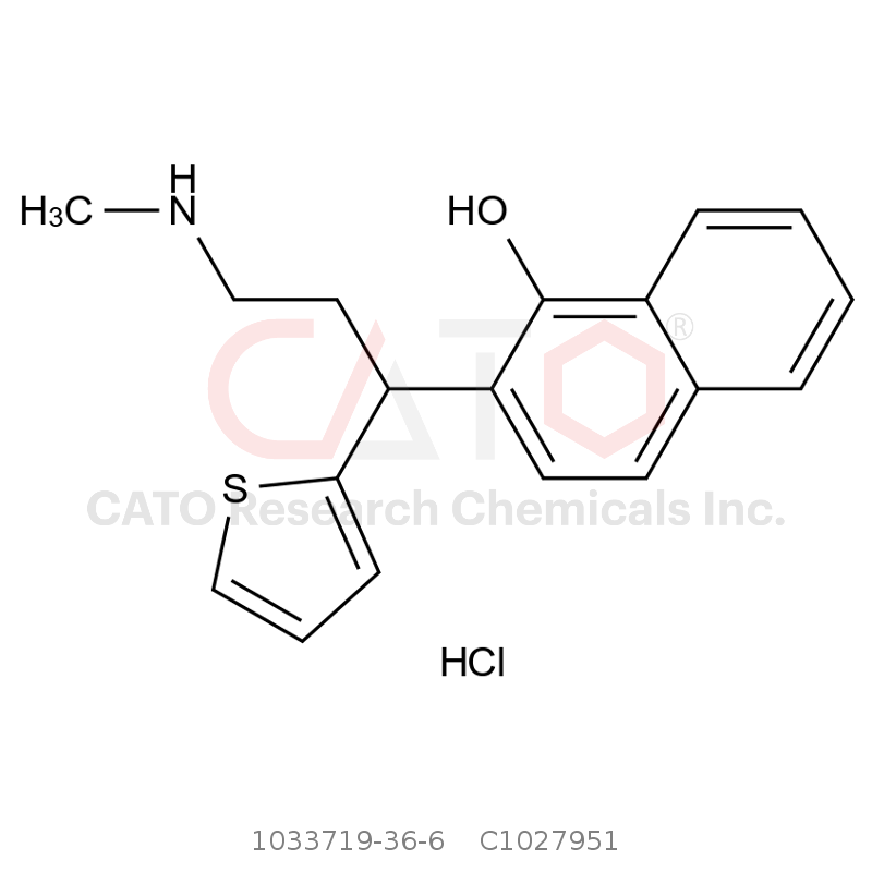 CAS No.:1033719-36-6,度洛西汀EP杂质E盐酸盐