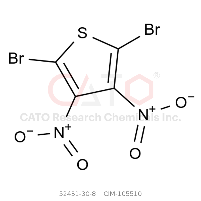 CAS No.:52431-30-8,2,5-Dibromo-3,4-dinitrothiophene
