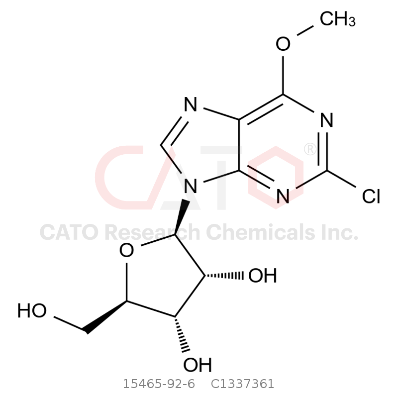 CAS No.:15465-92-6,2-Chloro-6-methoxypurine riboside