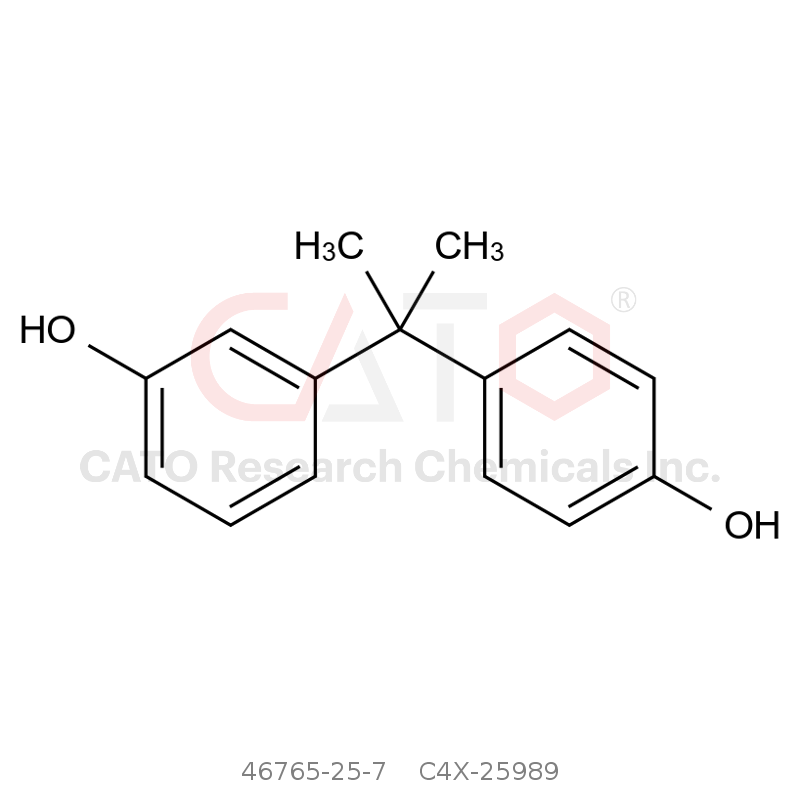 CAS No.:46765-25-7,3-[1-(4-Hydroxyphenyl)-1-methylethyl]phenol