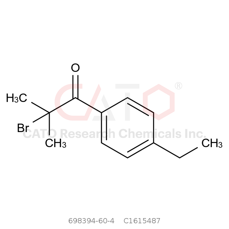 CAS No.:698394-60-4,2-Bromo-1-(4-ethylphenyl)-2-methyl-1-propanone