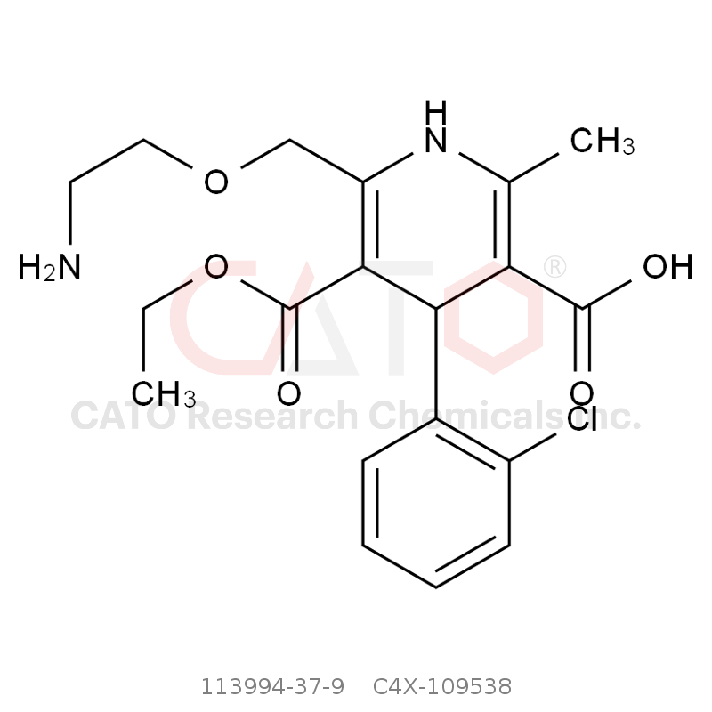 CAS No.:113994-37-9,Amlodipine Impurity 38