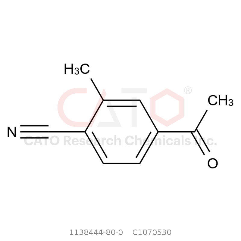 CAS No.:1138444-80-0,4-乙酰-2-甲基苯甲腈