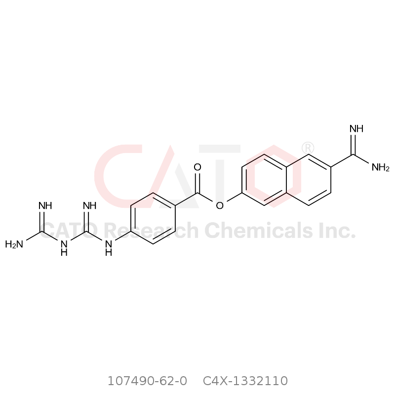 CAS No.:107490-62-0,Nafamostat impurity 110