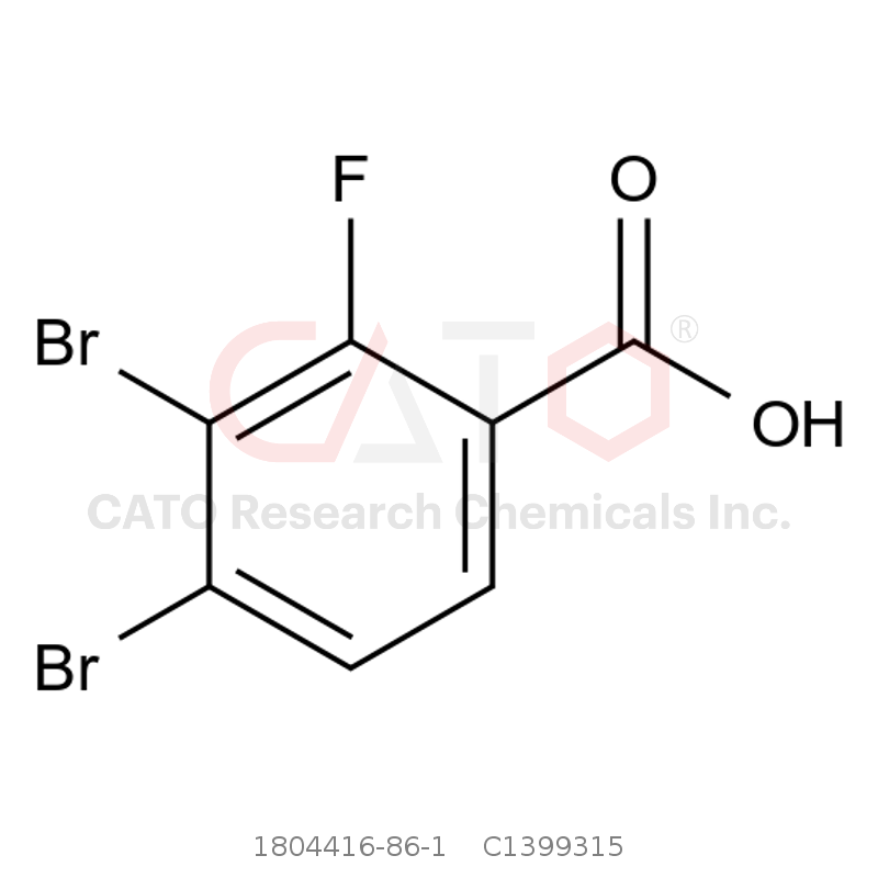 CAS No.:1804416-86-1,3,4-Dibromo-2-fluorobenzoic acid