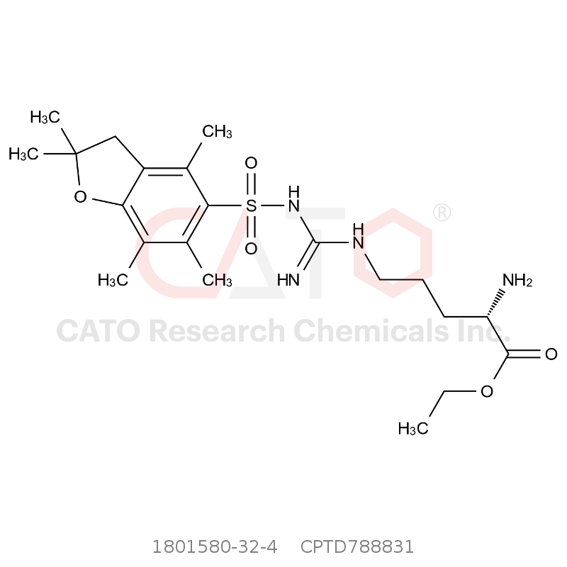 CAS No.:1801580-32-4,H-Arg(Pbf)-OEt