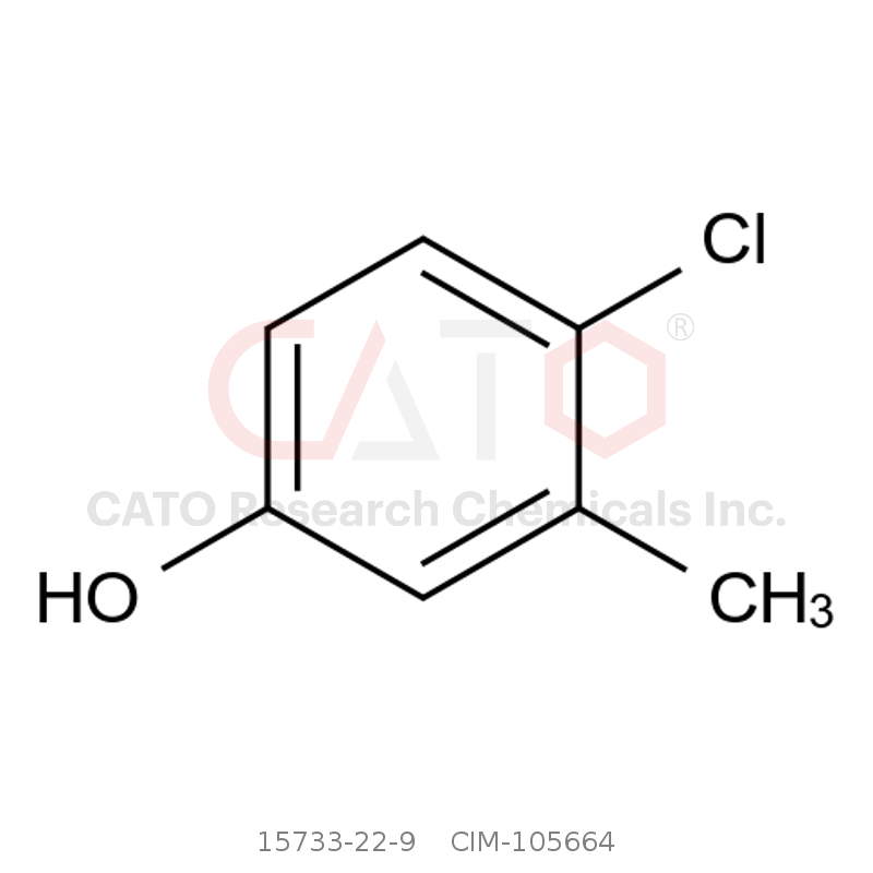 CAS No.:15733-22-9,4-Chloro-3-methylphenol