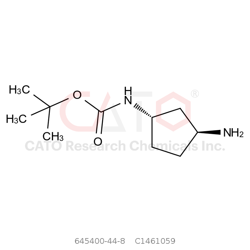 CAS No.:645400-44-8,(1S,3S)-1-(Boc-氨基)-3-氨基环戊烷