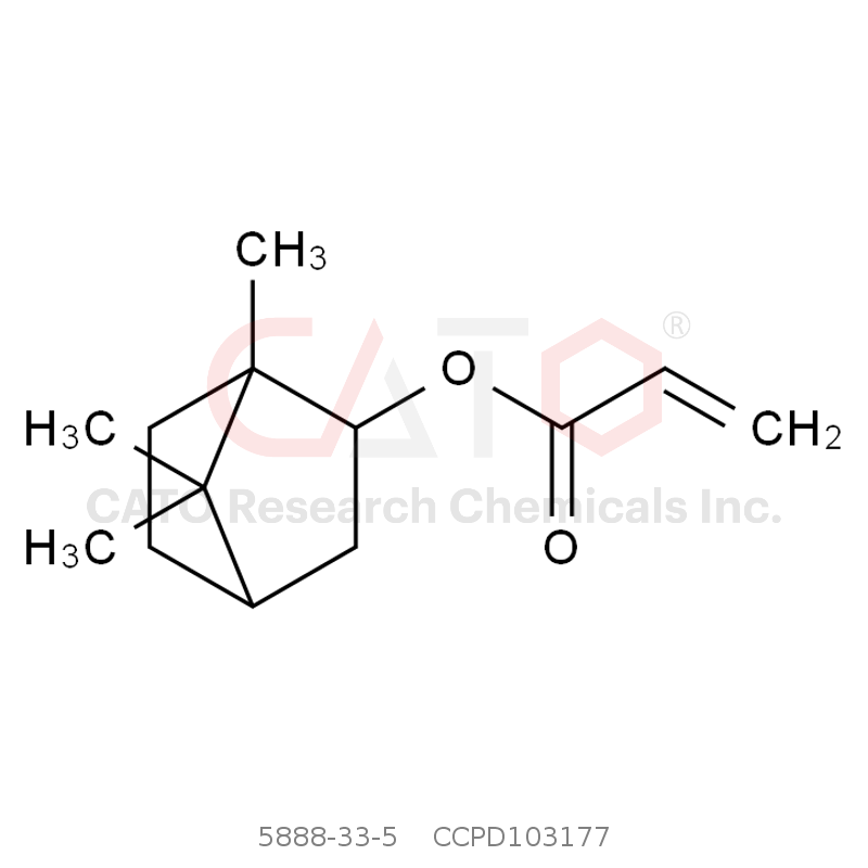 CAS No.:5888-33-5,丙烯酸异冰片酯 (含稳定剂MEHQ)