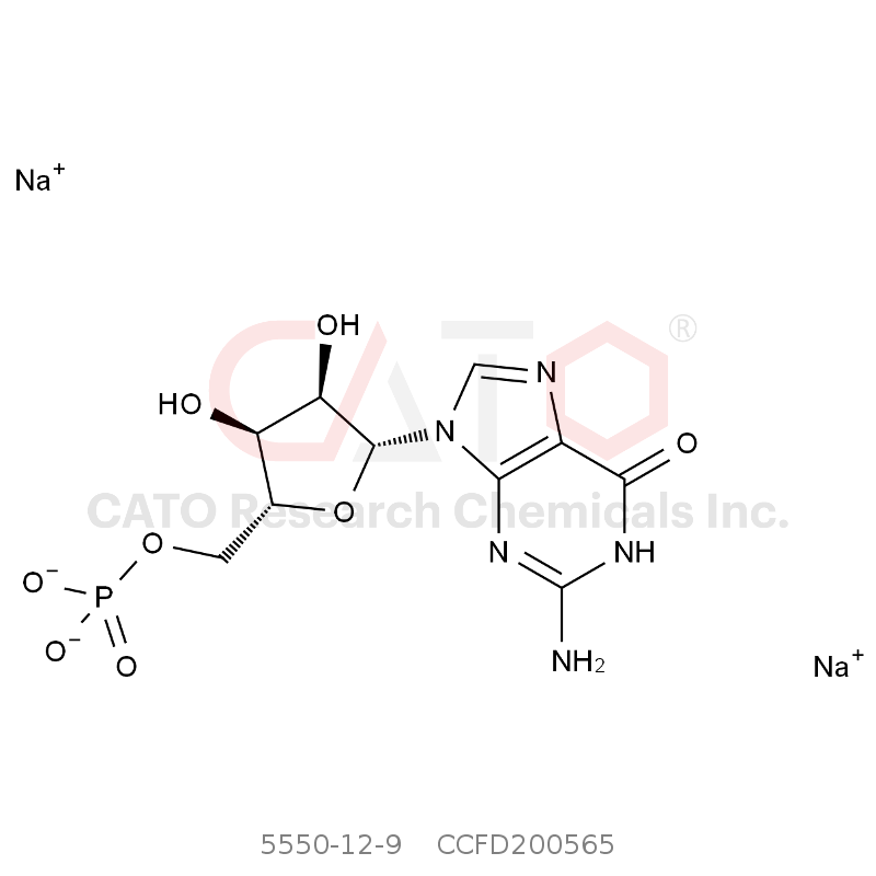 CAS No.:5550-12-9,鸟嘌呤核苷5＇-单磷酸二钠盐