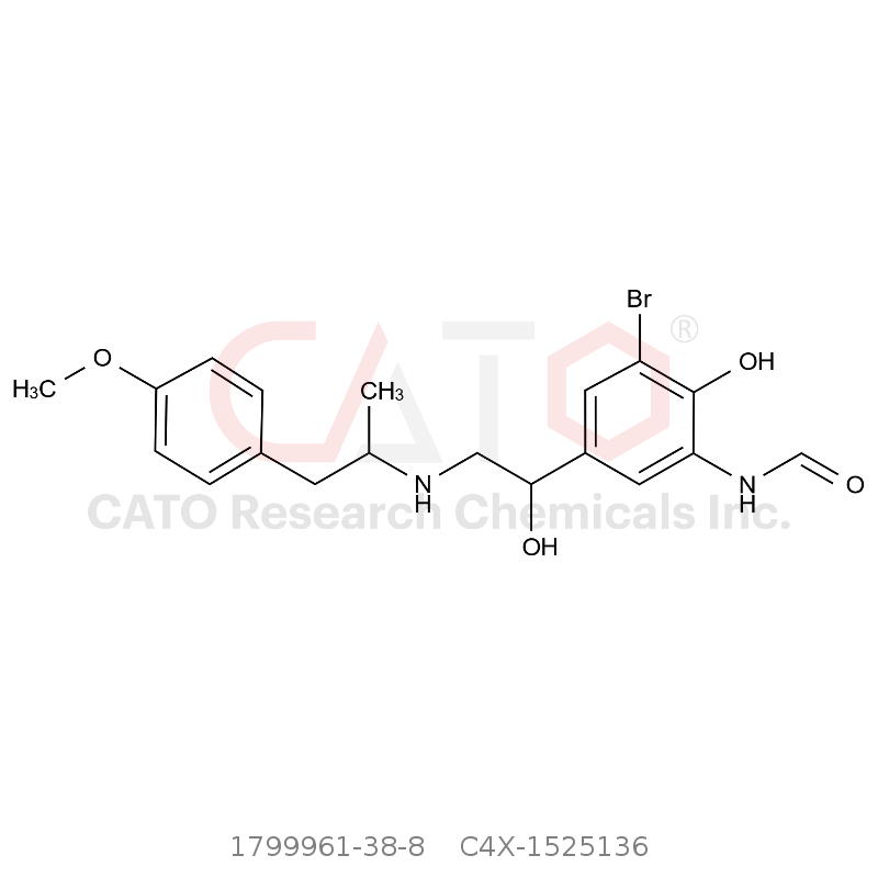 CAS No.:1799961-38-8,Formoterol impurity 136